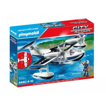 Set de figuras City Action 4445 hidroavión de policía