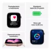 Apple Watch Series 11 GPS + Cellular 42mm caja de aluminio plateado con correa deportiva Purple Fog - M/L