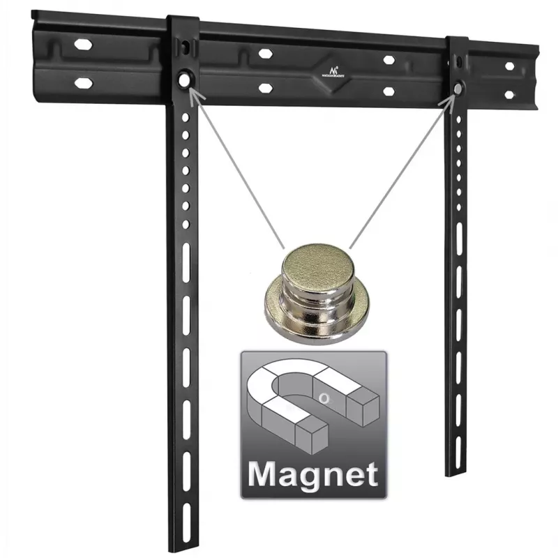 Soporte de pared para TV MACLEAN MC-123 extraplano, VESA 400x400 mm, para televisores planos de hasta 80 kg