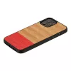 Funda para móvil man and wood para iPhone 12 / 12 Pro – espiga Azalea negro