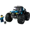 Juguete de construcción LEGO City 60402 Monster Truck azul con ruedas grandes, 148 piezas, 1 minifigura, edad 5+