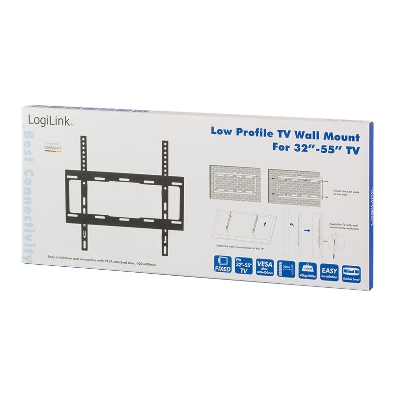 Soporte de pared para TV, fijo, 32-55