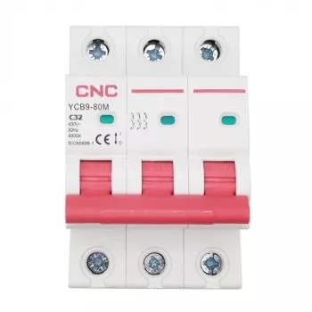 Interruptor automático HiSmart NV821556 3 polos 32 A curva C (modular)