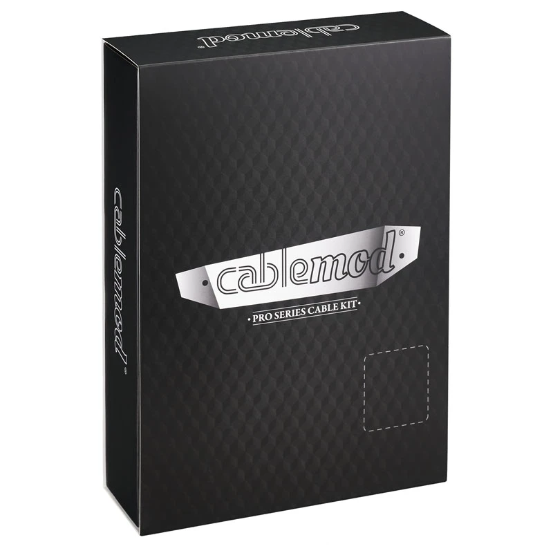 CableMod Kit de cables C-Series PRO ModMesh para Corsair AXi/HXi/RM (etiqueta amarilla) - negro/azul