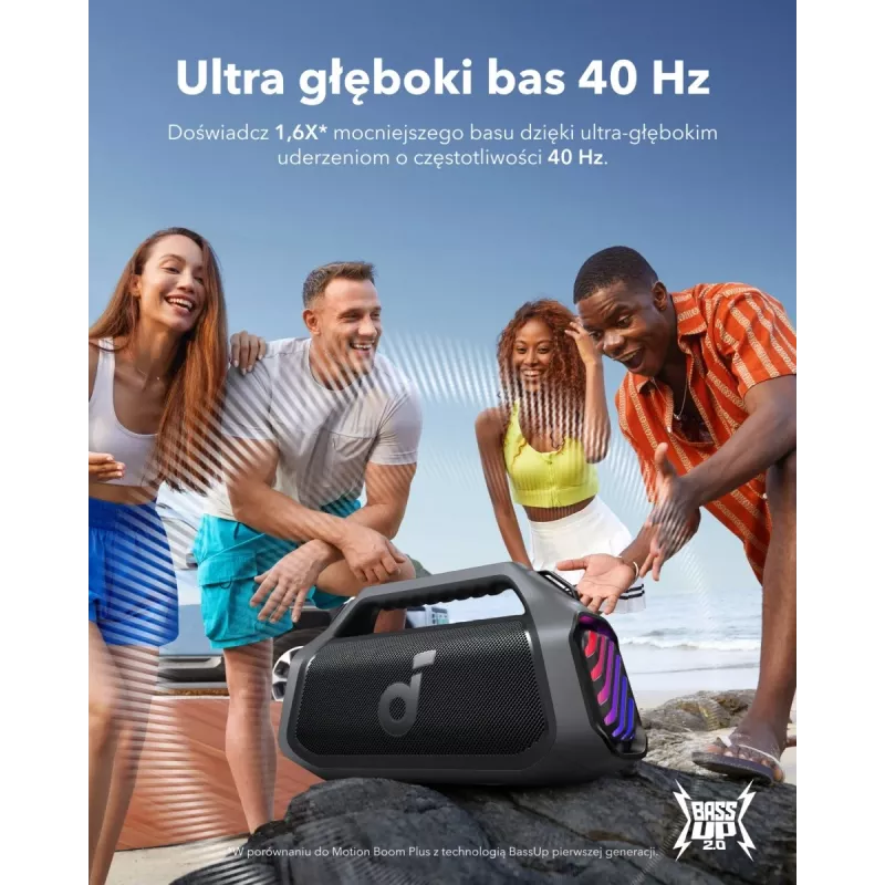 Sistema de altavoces portátil 2.1 Anker Soundcore Boom 2 Plus 140 W