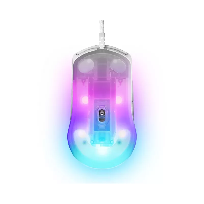 SteelSeries Rival 3 Gen 2 ratón para juegos, blanco