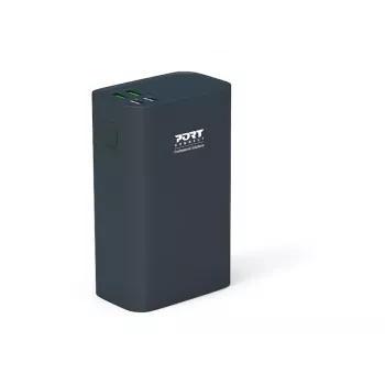 PORT CONNECT Batería externa USB-C PD | 26800 mAh | Azul
