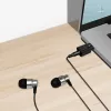 Adaptador de audio DAC USB-C LogiLink. USB-C/M a 3.5 Mm/H. Negro
