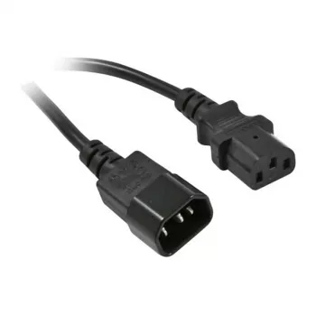 Cable de alimentación Synergy21 230V IEC-C13 (conector hembra)/IEC-C14 (conector macho), 2m, ,