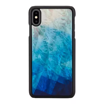 Funda para móvil iKins para iPhone XS Max — lago azul acabado negro