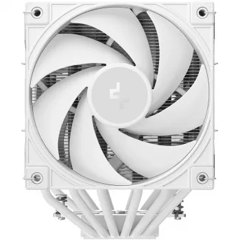 Disipador de aire para procesador DeepCool AK620 G2 WH, ventilador de 120 mm, compatible con LGA1700/1200/115x y AM4/AM5, blanco