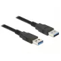 Cable USB DeLOCK 85062 USB 3.2 Gen 1, 2 m, USB A, negro