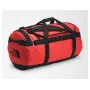 Bolsa de viaje The North Face Base Camp Duffel L 95 L poliéster negro, rojo