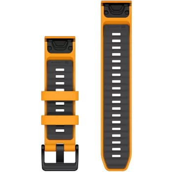 QuickFit, correa, smartwatch, grafito, naranja, Garmin, Approach S60, Approach S62,