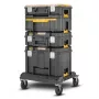 DeWALT DWST83346-1 TSTAK VI 2.0 maletín de almacenamiento de herramientas, aluminio, negro/amarillo