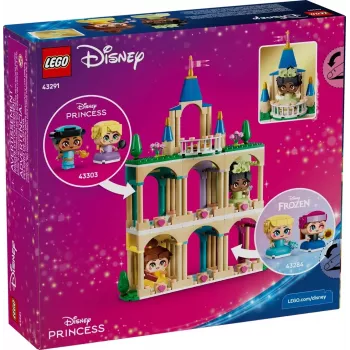 LEGO DISNEY 43291 Mini Bella y Tiana con castillo