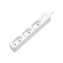 Alargador de corriente LogiLink LPS229 1,5 m 3 salidas AC interior blanco