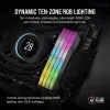 CORSAIR VENGEANCE RGB 32GB 2x16GB DDR5 6000MT/s DIMM Unbuffered 36-44-44-96 Std PMIC AMD EXPO disipador gris PCB negro 1,4V