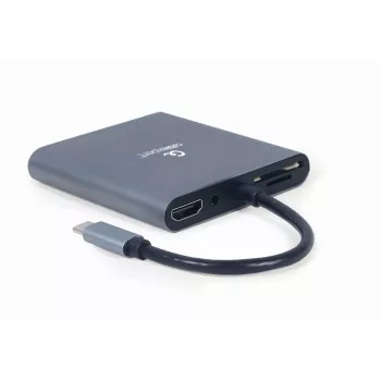 Dock/replicador de puertos para portátil Gembird a-CM-COMBO6-01 USB 3.2 Gen 1 (3.1