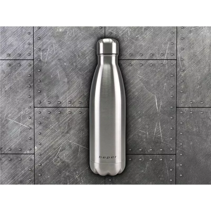 Hervidor Beper BI.505 0,5 l diseño compacto, resistencia de acero inoxidable, jarra inalámbrica