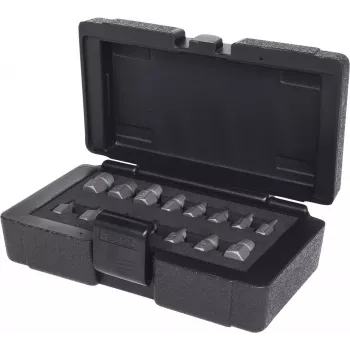 Juego extractor de tornillos y pernos ks tools 15 piezas modelo 150.1385 — extractor en espiral para elementos de fijación dañados
