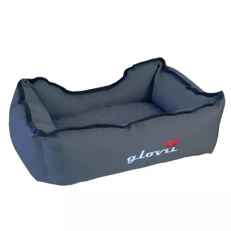 Cama térmica Glovii GPETH para perros y gatos 580x450x180 mm, funda de poliéster, base antideslizante