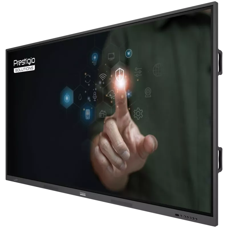 PRESTIGIO SOLUTIONS Multiboard 86 Light Series UHD 4K, Android 13, Wi-Fi, 40TP, lápiz táctil