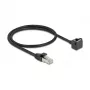 Cable de red DeLOCK 81041 RJ-45 Cat6 0,5 m negro