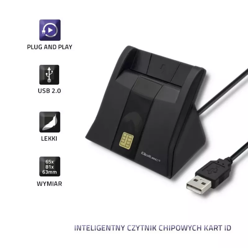 Lector RFID Qoltec 50643