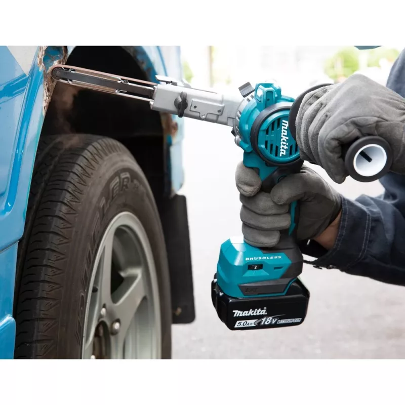 Makita DBS180Z lima de banda a batería, 18 V, negro/azul (sin batería)