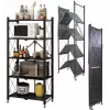 Estantería de almacenaje Topeshop FS005 para herramientas de jardín, independiente, acero galvanizado