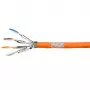 Cable de red LogiLink CPV0060 RJ45 Cat7 100 m naranja