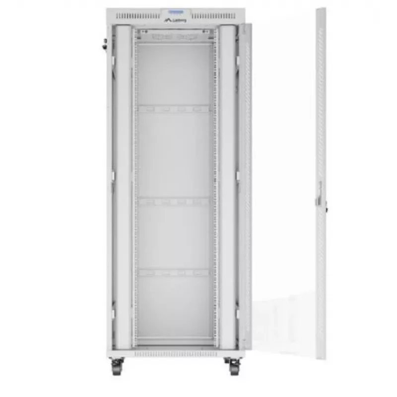 LANBERG 19 42U 800x1000 suelo puerta cristal LCD (FlatPack) gr (envío por agencia)