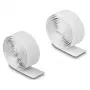 DeLOCK cinta de velcro autoadhesiva L 1 m x An 20 mm blanca