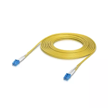 Ubiquiti UACC-OFC-S2-LULU-10M – Cable de conexión de fibra óptica LCupc/LCupc, dúplex, monomodo 9/125, 10m