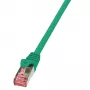 LOGILINK CQ2055S LOGILINK cable de red Cat.6 S/FTP PIMF PrimeLine 2m, verde
