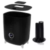 Adler | AD 7972 | Humidificador | 23 W | Capacidad del depósito de agua 4 L | Apto para habitaciones de hasta 35 m² | Ultrasónico | Potencia de humidificación 150-300 ml/h | Negro