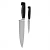 Cuchillo de cocina ZWILLING 35175-000-0 — hoja de acero inoxidable, mango negro, ancho 95 mm, largo 420 mm