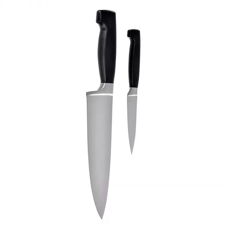 Cuchillo de cocina ZWILLING 35175-000-0 — hoja de acero inoxidable, mango negro, ancho 95 mm, largo 420 mm