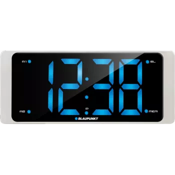 Blaupunkt CR16WH despertador digital despertador negro, blanco