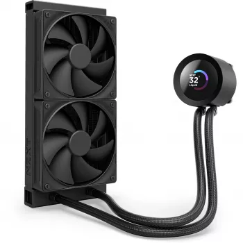 NZXT Kraken Plus 240 refrigeración líquida todo en uno para procesador 12 cm negro