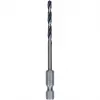 Broca para metal HSS PointTeQ 10 piezas 3,5 mm con vástago hexagonal longitud 79 mm