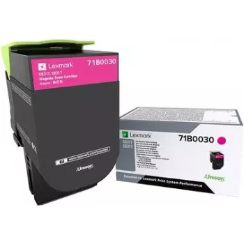 Lexmark X317 - magenta - original - cartucho de tóner LCCP, LRP - para Lexmark CS317dn, CX317dn