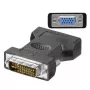 Microconnect MONAJ adaptador DVI-I 24+5Pin HD15 negro