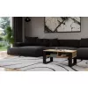 top e shop STOLIK KAWOWY ŁAWA MODERN 2P esbelta Roble Artisan lamas negras