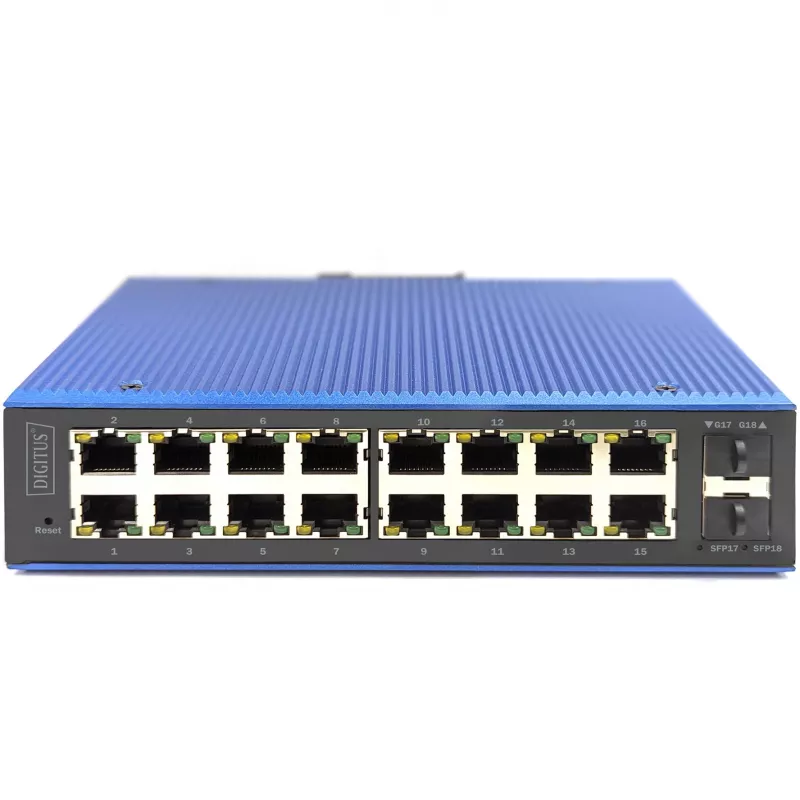 Switch gestionado DIGITUS DN-651159 16+2 puertos Gigabit Ethernet PoE