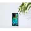 Funda protectora iKins para Samsung Galaxy S20 Ultra – diseño de nenúfares negro