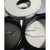Papelera Durable 333023 17 L redonda metal plata