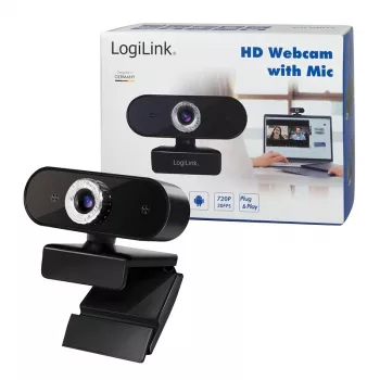 Webcam LogiLink UA0368 1280 x 720 píxeles