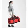 Bolsa de viaje The North Face Base Camp Duffel L 95 L poliéster negro, rojo